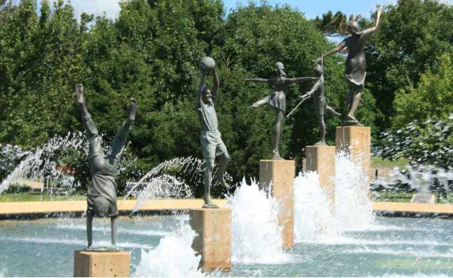 The "Children's Fountain" in Kansas City