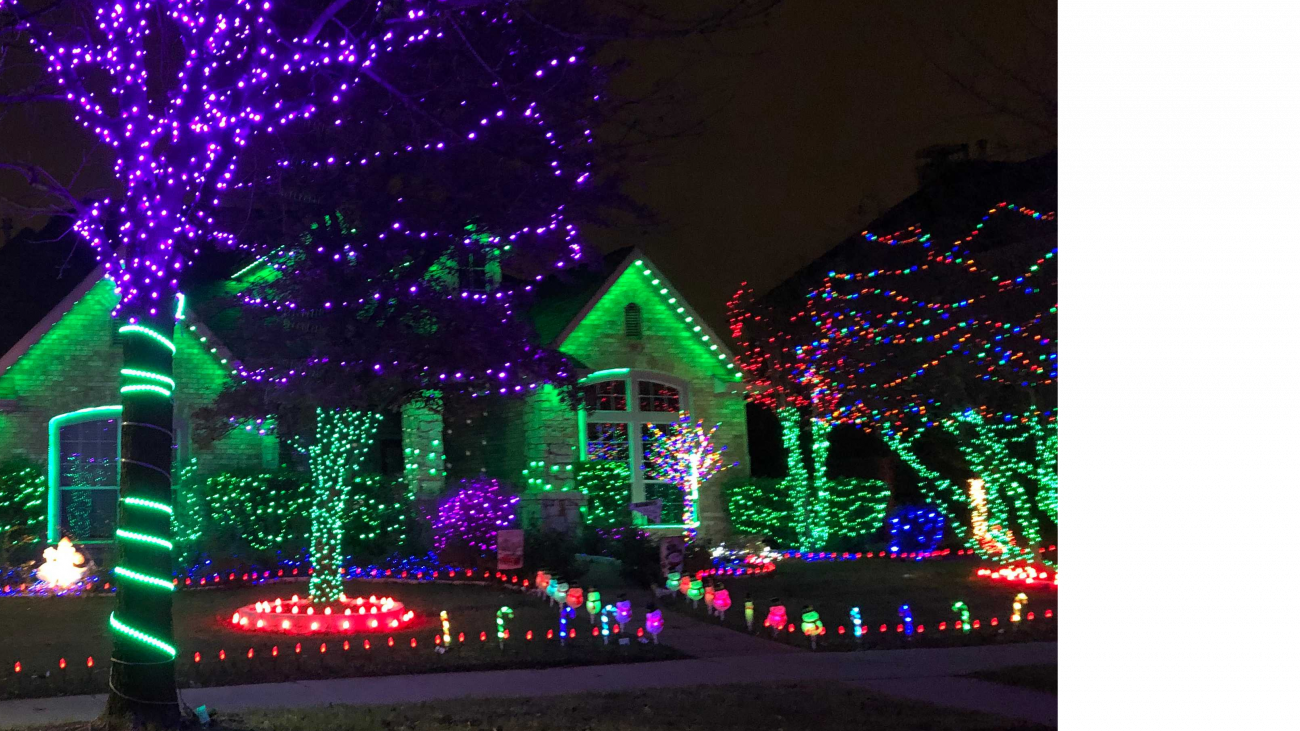 Carrollton, TX holiday lights