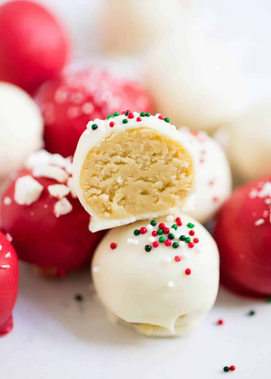 Two white-chocolate covered cookies.