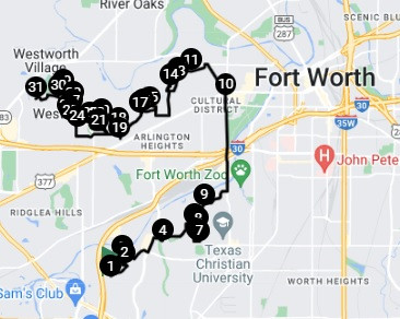 Fort Worth Lights Map, Overview